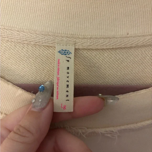 Free People FP Movement Ombre Metti Crew Neck Sweatshirt Large - Picture 3 of 5